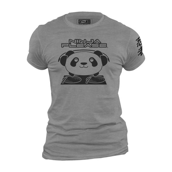 Men s DJ Panda T Shirt Ninja Brand Inc